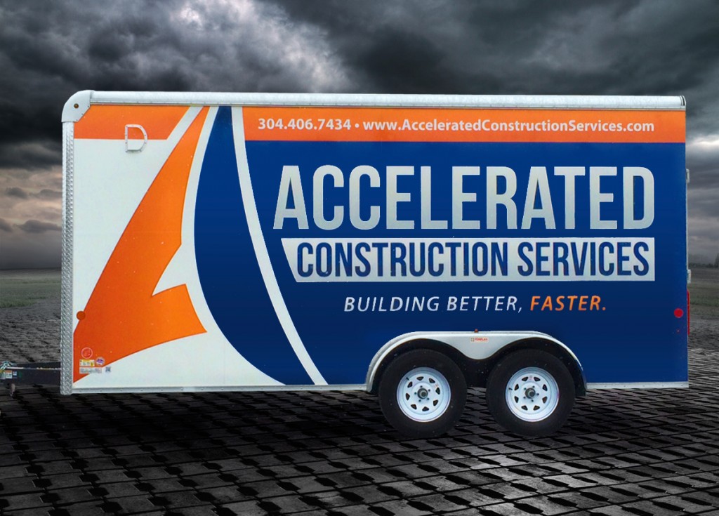 Accelerated Trailer Wrap Side