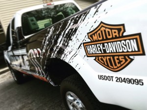 Triple S Harley Truck Wrap 3