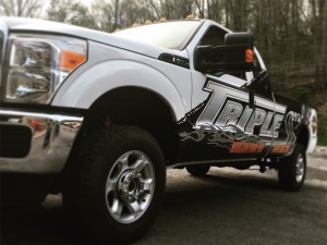 Triple S Harley Truck Wrap 2