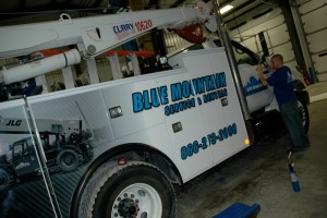 Jarrod wrapping his first truck