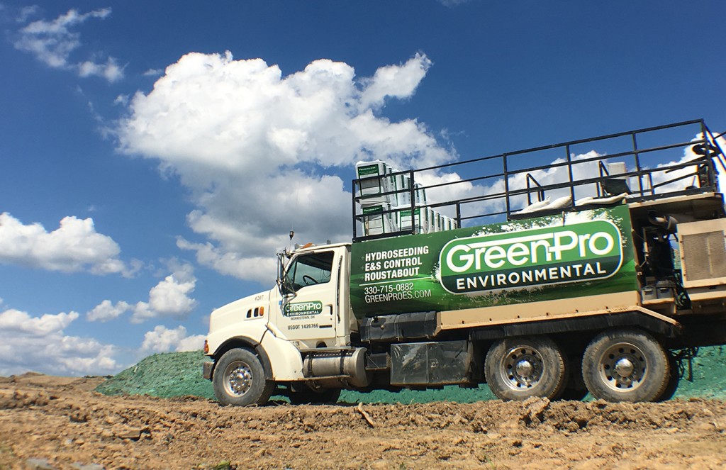 GreenPro Environmental Truck that carries chairs