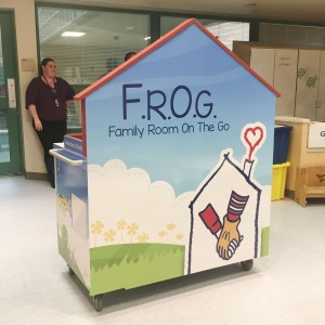 Ronald McDonald House Cart Wrap