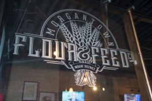 Morgantown Flour and Feed Clear Vinyl