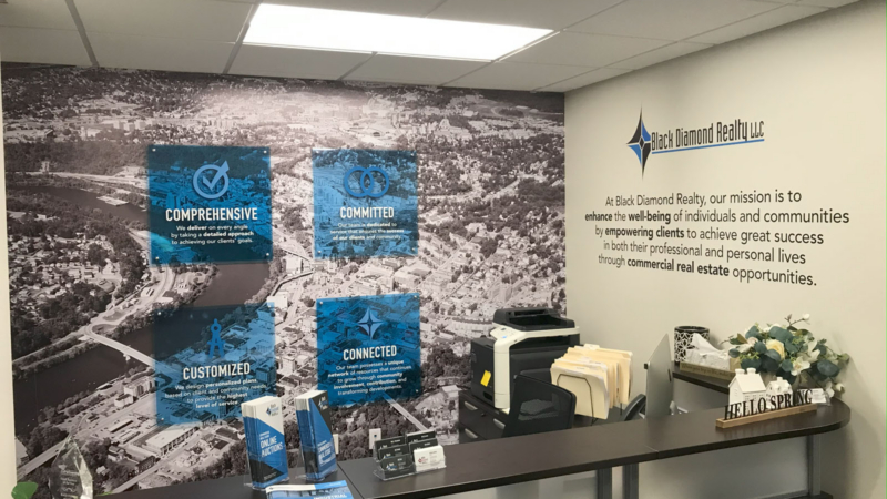 Office Lobby Wall Wrap