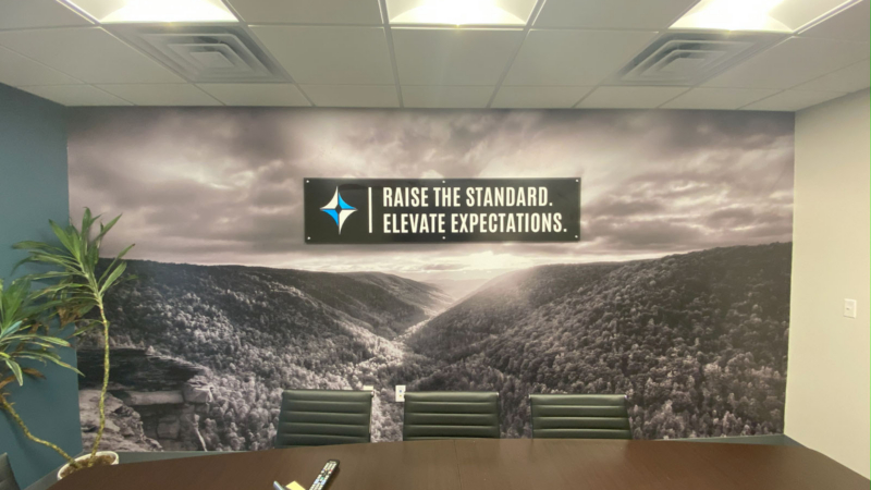 Conference Room Wall Wrap