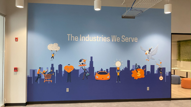 Business Wall Wrap