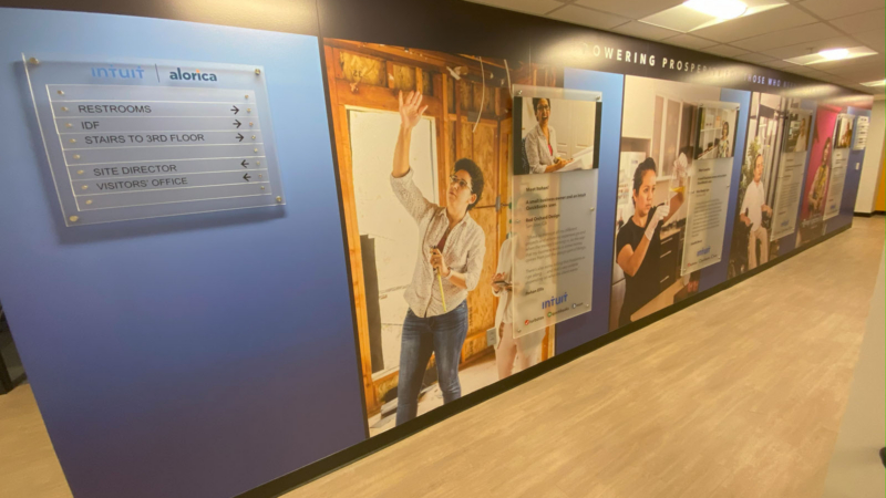 Hospital Wall Wrap